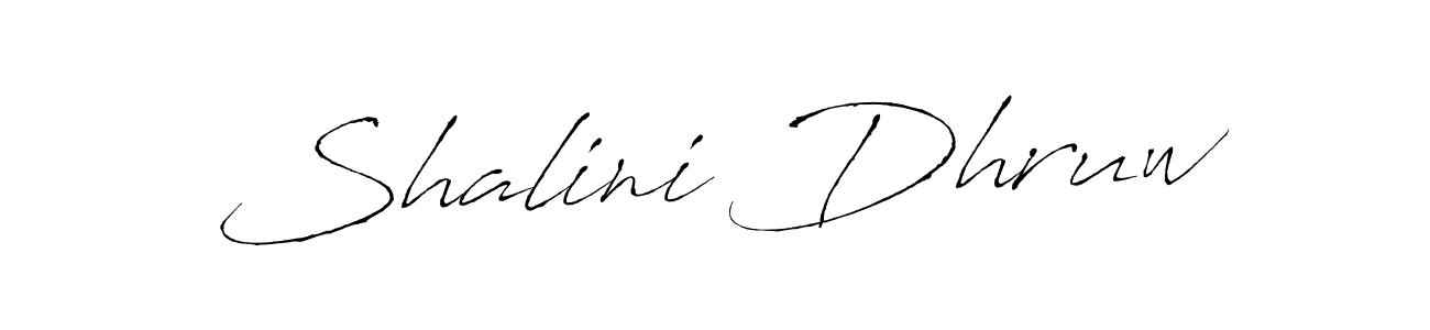 You should practise on your own different ways (Antro_Vectra) to write your name (Shalini Dhruw) in signature. don't let someone else do it for you. Shalini Dhruw signature style 6 images and pictures png