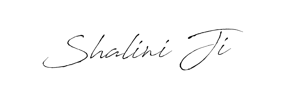 Also we have Shalini Ji name is the best signature style. Create professional handwritten signature collection using Antro_Vectra autograph style. Shalini Ji signature style 6 images and pictures png
