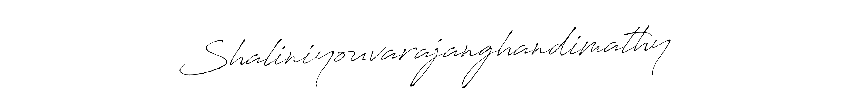 Antro_Vectra is a professional signature style that is perfect for those who want to add a touch of class to their signature. It is also a great choice for those who want to make their signature more unique. Get Shaliniyouvarajanghandimathy name to fancy signature for free. Shaliniyouvarajanghandimathy signature style 6 images and pictures png