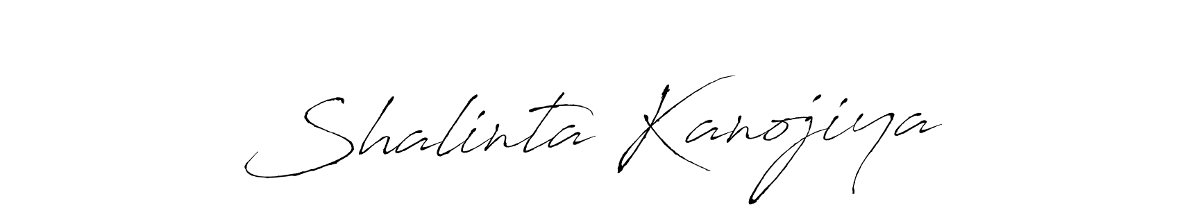 It looks lik you need a new signature style for name Shalinta Kanojiya. Design unique handwritten (Antro_Vectra) signature with our free signature maker in just a few clicks. Shalinta Kanojiya signature style 6 images and pictures png