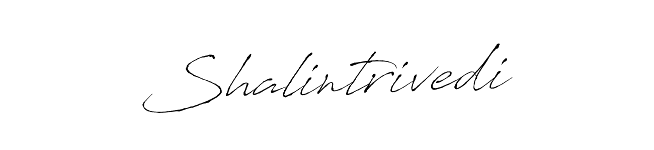 This is the best signature style for the Shalintrivedi name. Also you like these signature font (Antro_Vectra). Mix name signature. Shalintrivedi signature style 6 images and pictures png