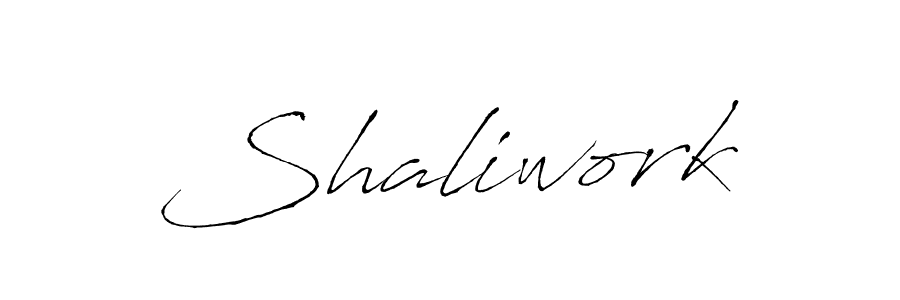 How to make Shaliwork name signature. Use Antro_Vectra style for creating short signs online. This is the latest handwritten sign. Shaliwork signature style 6 images and pictures png