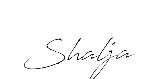 Create a beautiful signature design for name Shalja. With this signature (Antro_Vectra) fonts, you can make a handwritten signature for free. Shalja signature style 6 images and pictures png