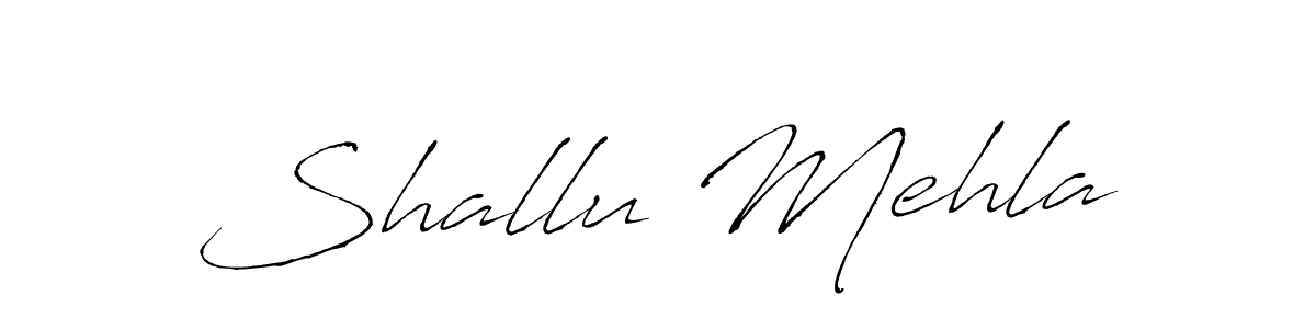 Once you've used our free online signature maker to create your best signature Antro_Vectra style, it's time to enjoy all of the benefits that Shallu Mehla name signing documents. Shallu Mehla signature style 6 images and pictures png