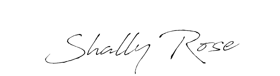 How to make Shally Rose signature? Antro_Vectra is a professional autograph style. Create handwritten signature for Shally Rose name. Shally Rose signature style 6 images and pictures png