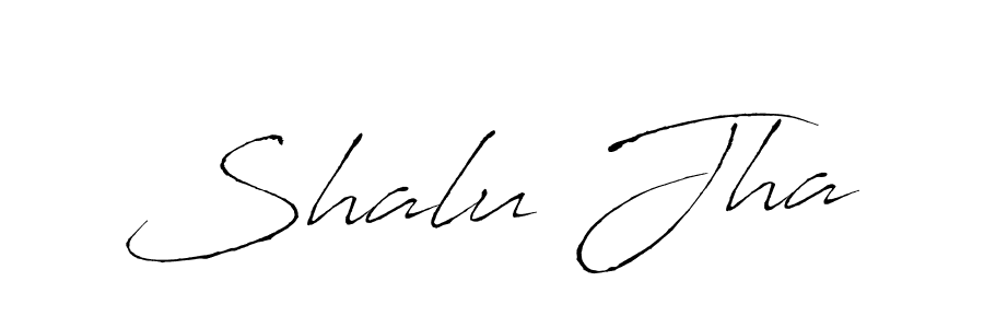 Also we have Shalu Jha name is the best signature style. Create professional handwritten signature collection using Antro_Vectra autograph style. Shalu Jha signature style 6 images and pictures png