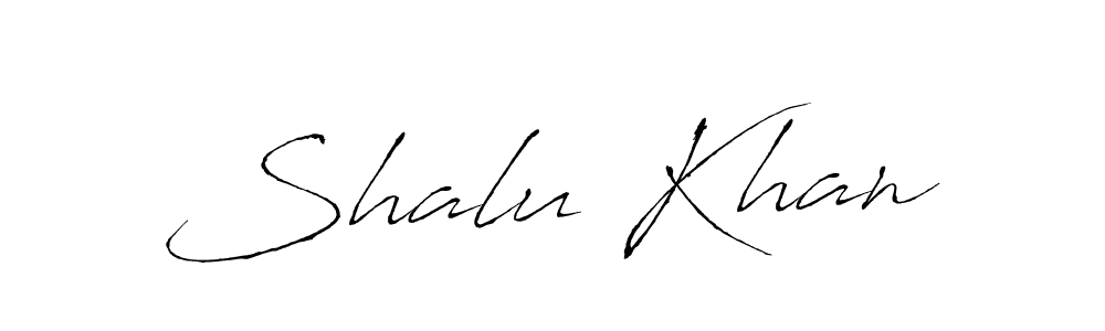 This is the best signature style for the Shalu Khan name. Also you like these signature font (Antro_Vectra). Mix name signature. Shalu Khan signature style 6 images and pictures png