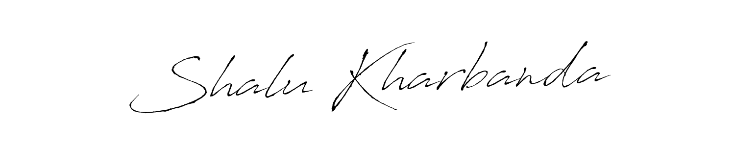 You can use this online signature creator to create a handwritten signature for the name Shalu Kharbanda. This is the best online autograph maker. Shalu Kharbanda signature style 6 images and pictures png