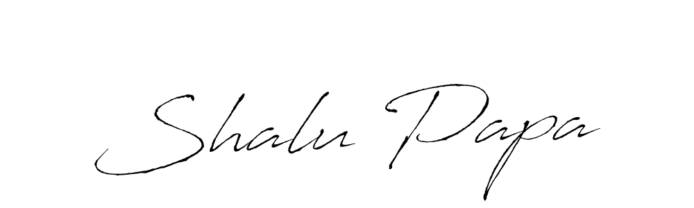Here are the top 10 professional signature styles for the name Shalu Papa. These are the best autograph styles you can use for your name. Shalu Papa signature style 6 images and pictures png