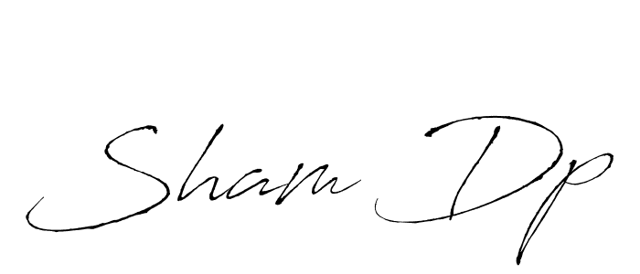 It looks lik you need a new signature style for name Sham Dp. Design unique handwritten (Antro_Vectra) signature with our free signature maker in just a few clicks. Sham Dp signature style 6 images and pictures png