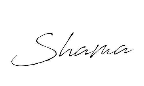 How to make Shama signature? Antro_Vectra is a professional autograph style. Create handwritten signature for Shama name. Shama signature style 6 images and pictures png