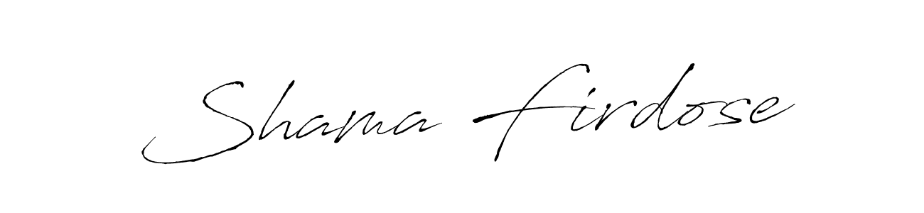 Here are the top 10 professional signature styles for the name Shama Firdose. These are the best autograph styles you can use for your name. Shama Firdose signature style 6 images and pictures png