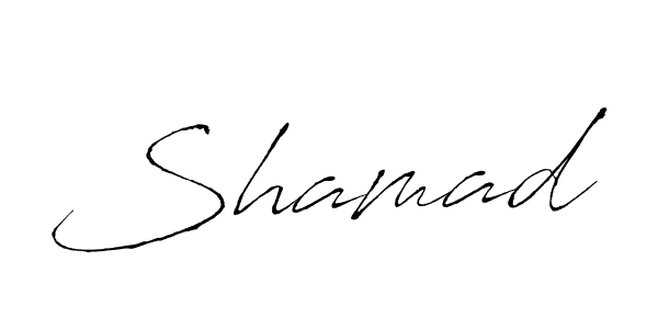 Also we have Shamad name is the best signature style. Create professional handwritten signature collection using Antro_Vectra autograph style. Shamad signature style 6 images and pictures png