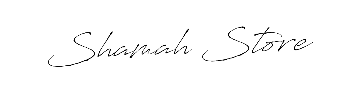 if you are searching for the best signature style for your name Shamah Store. so please give up your signature search. here we have designed multiple signature styles  using Antro_Vectra. Shamah Store signature style 6 images and pictures png