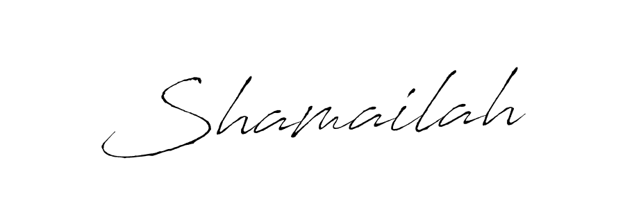 Also we have Shamailah name is the best signature style. Create professional handwritten signature collection using Antro_Vectra autograph style. Shamailah signature style 6 images and pictures png