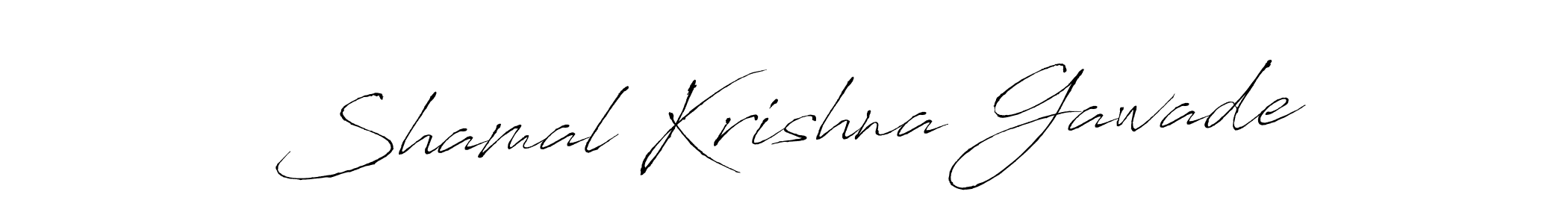 Make a short Shamal Krishna Gawade signature style. Manage your documents anywhere anytime using Antro_Vectra. Create and add eSignatures, submit forms, share and send files easily. Shamal Krishna Gawade signature style 6 images and pictures png