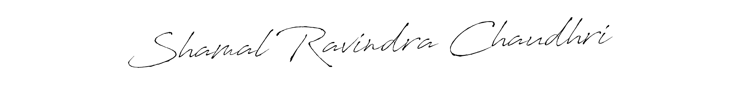 You should practise on your own different ways (Antro_Vectra) to write your name (Shamal Ravindra Chaudhri) in signature. don't let someone else do it for you. Shamal Ravindra Chaudhri signature style 6 images and pictures png