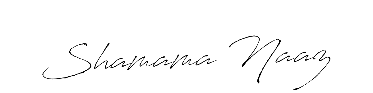 Also You can easily find your signature by using the search form. We will create Shamama Naaz name handwritten signature images for you free of cost using Antro_Vectra sign style. Shamama Naaz signature style 6 images and pictures png
