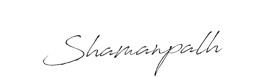 Also we have Shamanpalh name is the best signature style. Create professional handwritten signature collection using Antro_Vectra autograph style. Shamanpalh signature style 6 images and pictures png