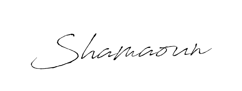 The best way (Antro_Vectra) to make a short signature is to pick only two or three words in your name. The name Shamaoun include a total of six letters. For converting this name. Shamaoun signature style 6 images and pictures png