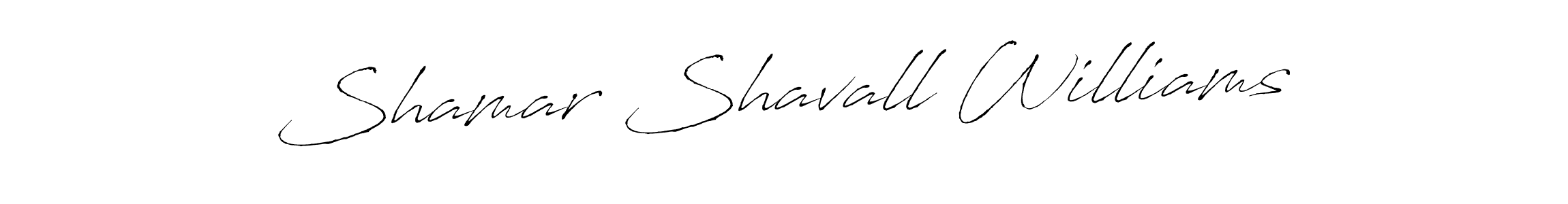 You should practise on your own different ways (Antro_Vectra) to write your name (Shamar Shavall Williams) in signature. don't let someone else do it for you. Shamar Shavall Williams signature style 6 images and pictures png