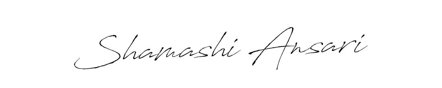 This is the best signature style for the Shamashi Ansari name. Also you like these signature font (Antro_Vectra). Mix name signature. Shamashi Ansari signature style 6 images and pictures png