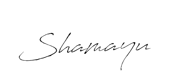 Use a signature maker to create a handwritten signature online. With this signature software, you can design (Antro_Vectra) your own signature for name Shamayu. Shamayu signature style 6 images and pictures png