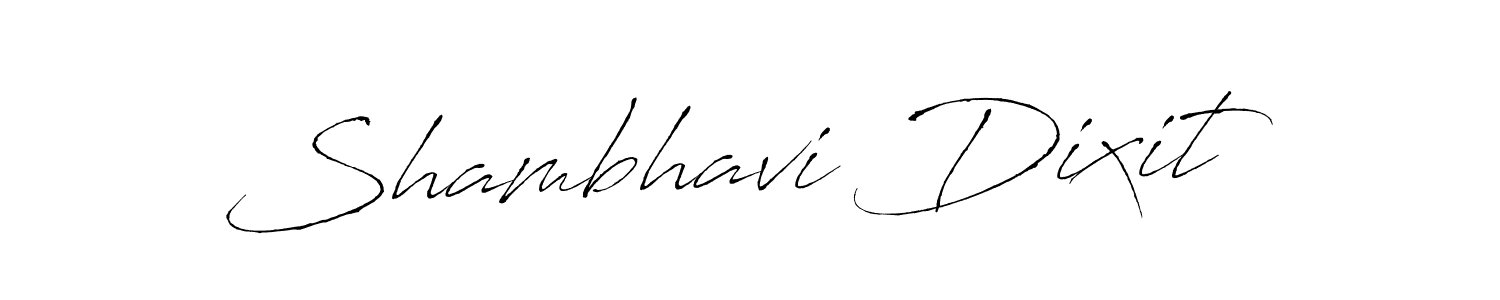 Use a signature maker to create a handwritten signature online. With this signature software, you can design (Antro_Vectra) your own signature for name Shambhavi Dixit. Shambhavi Dixit signature style 6 images and pictures png