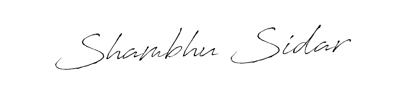You can use this online signature creator to create a handwritten signature for the name Shambhu Sidar. This is the best online autograph maker. Shambhu Sidar signature style 6 images and pictures png