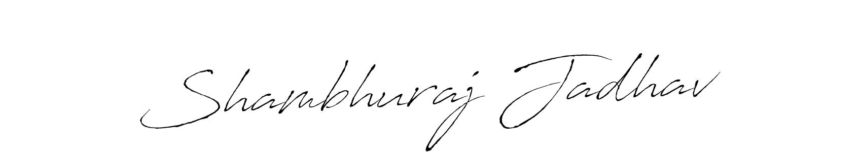 The best way (Antro_Vectra) to make a short signature is to pick only two or three words in your name. The name Shambhuraj Jadhav include a total of six letters. For converting this name. Shambhuraj Jadhav signature style 6 images and pictures png