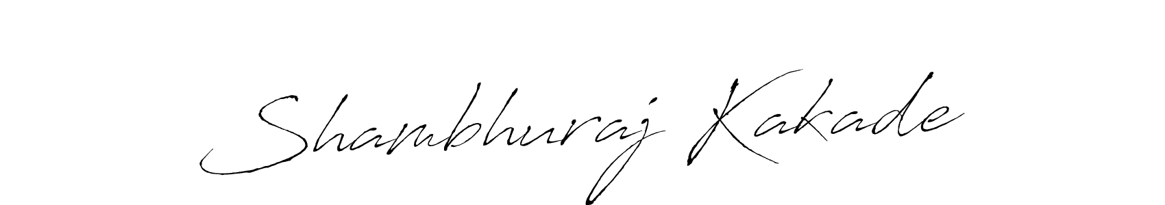 How to make Shambhuraj Kakade signature? Antro_Vectra is a professional autograph style. Create handwritten signature for Shambhuraj Kakade name. Shambhuraj Kakade signature style 6 images and pictures png