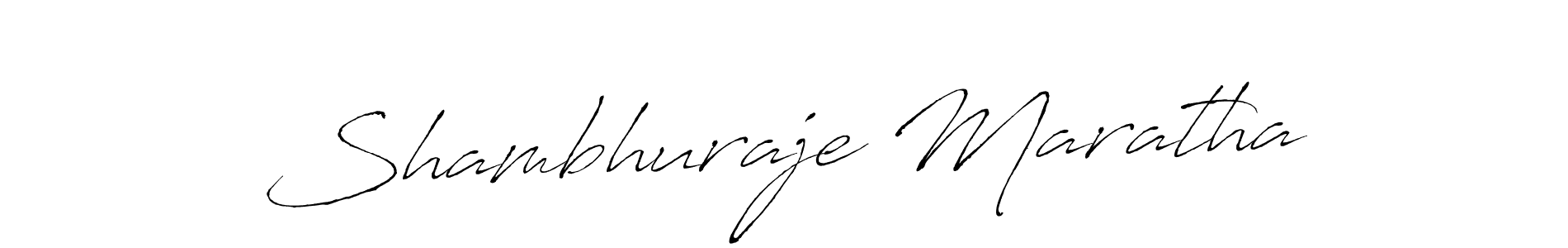 Once you've used our free online signature maker to create your best signature Antro_Vectra style, it's time to enjoy all of the benefits that Shambhuraje Maratha name signing documents. Shambhuraje Maratha signature style 6 images and pictures png