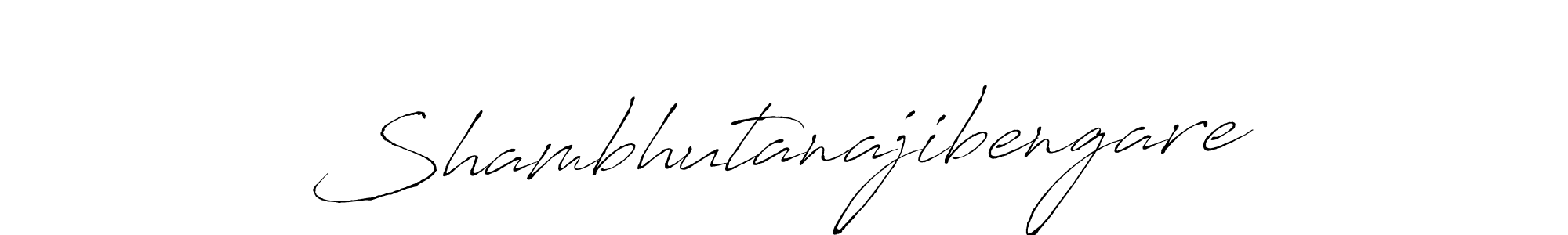 Similarly Antro_Vectra is the best handwritten signature design. Signature creator online .You can use it as an online autograph creator for name Shambhutanajibengare. Shambhutanajibengare signature style 6 images and pictures png