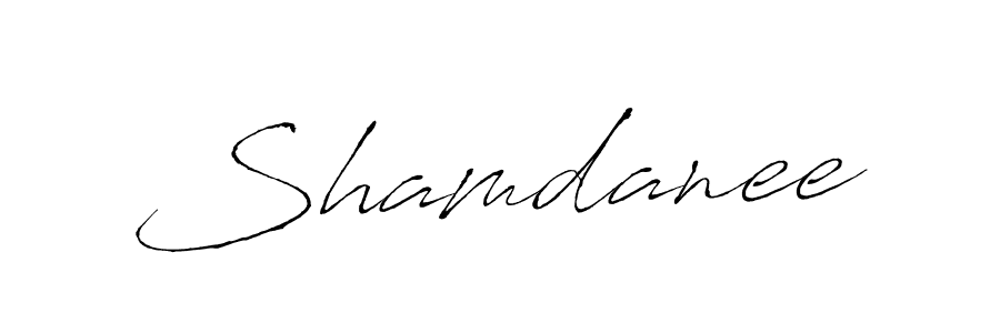 Also we have Shamdanee name is the best signature style. Create professional handwritten signature collection using Antro_Vectra autograph style. Shamdanee signature style 6 images and pictures png