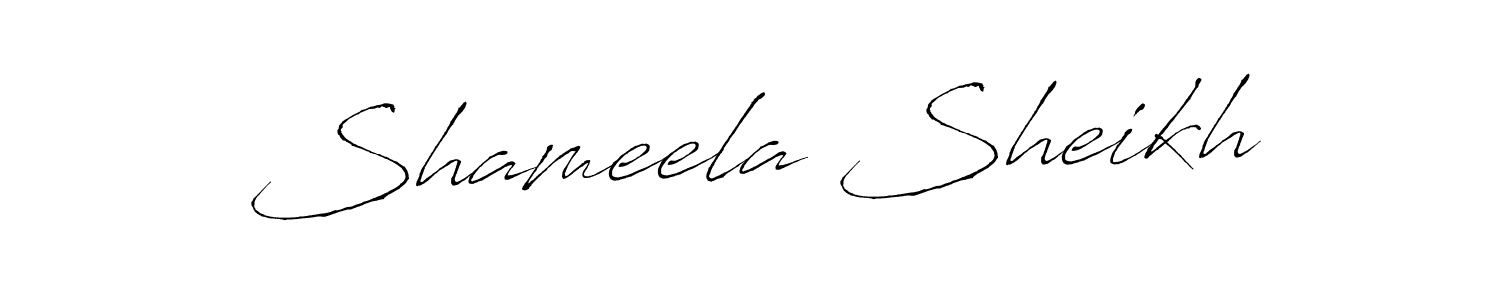 You should practise on your own different ways (Antro_Vectra) to write your name (Shameela Sheikh) in signature. don't let someone else do it for you. Shameela Sheikh signature style 6 images and pictures png