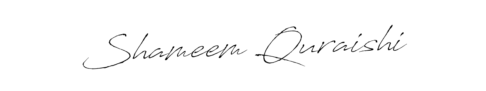 Also we have Shameem Quraishi name is the best signature style. Create professional handwritten signature collection using Antro_Vectra autograph style. Shameem Quraishi signature style 6 images and pictures png