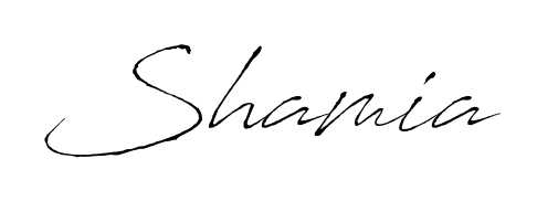 Practice writing Shamia with the flow of Antro_Vectra lettering. A fantastic source of inspiration for developing your personal signature style. Shamia signature style 6 images and pictures png