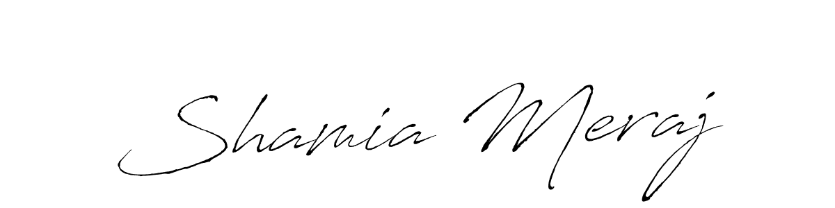 See photos of Shamia Meraj official signature by Spectra . Check more albums & portfolios. Read reviews & check more about Antro_Vectra font. Shamia Meraj signature style 6 images and pictures png