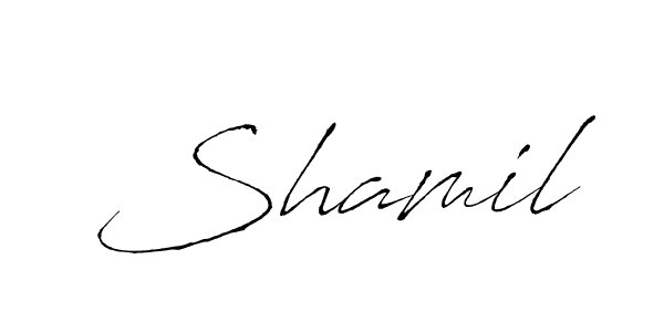 You should practise on your own different ways (Antro_Vectra) to write your name (Shamil) in signature. don't let someone else do it for you. Shamil signature style 6 images and pictures png