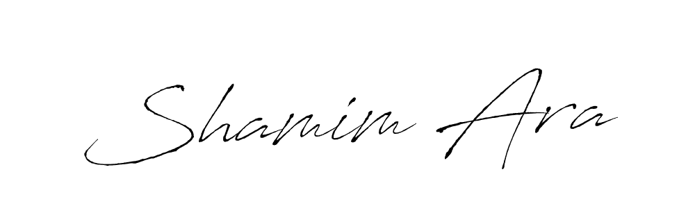 You should practise on your own different ways (Antro_Vectra) to write your name (Shamim Ara) in signature. don't let someone else do it for you. Shamim Ara signature style 6 images and pictures png