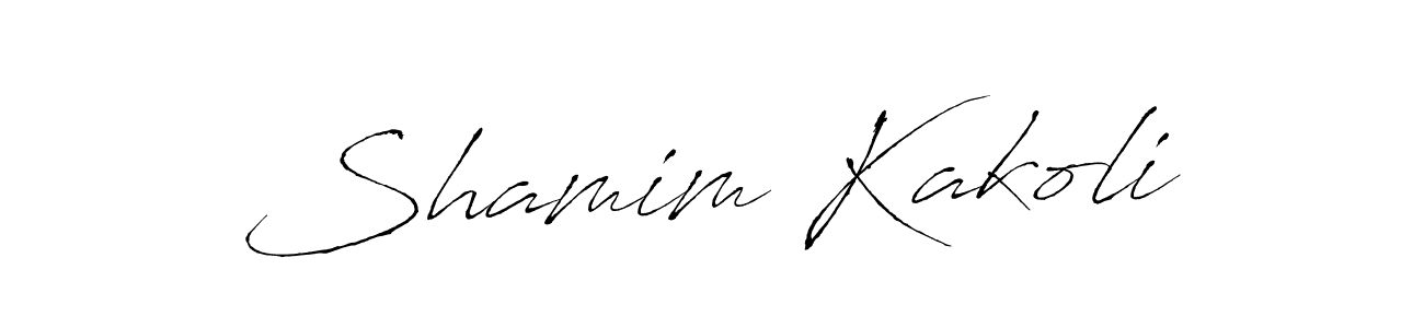 Make a beautiful signature design for name Shamim Kakoli. Use this online signature maker to create a handwritten signature for free. Shamim Kakoli signature style 6 images and pictures png