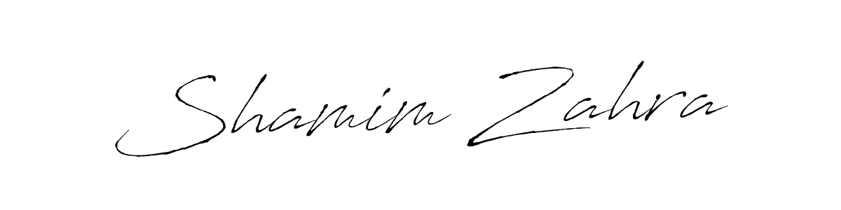 Use a signature maker to create a handwritten signature online. With this signature software, you can design (Antro_Vectra) your own signature for name Shamim Zahra. Shamim Zahra signature style 6 images and pictures png