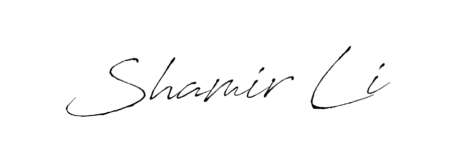 Best and Professional Signature Style for Shamir Li. Antro_Vectra Best Signature Style Collection. Shamir Li signature style 6 images and pictures png