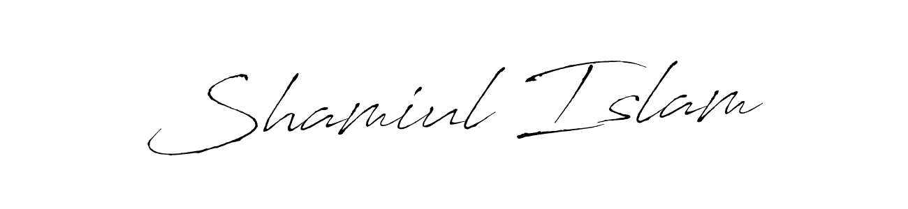 Make a beautiful signature design for name Shamiul Islam. Use this online signature maker to create a handwritten signature for free. Shamiul Islam signature style 6 images and pictures png