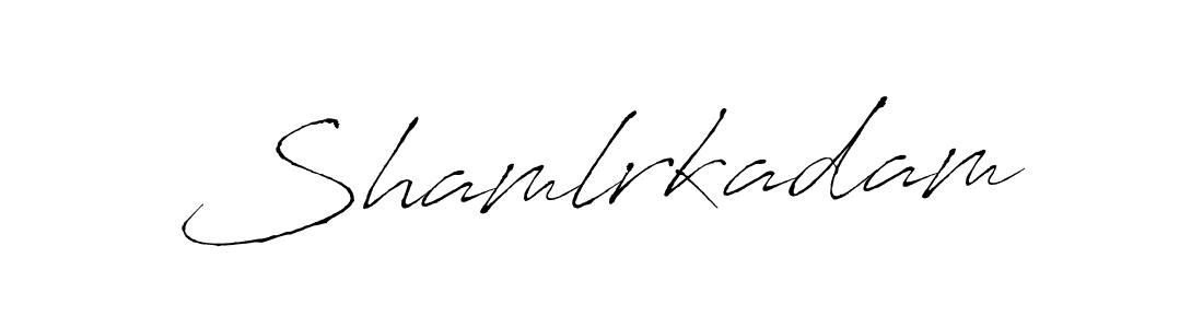 You can use this online signature creator to create a handwritten signature for the name Shamlrkadam. This is the best online autograph maker. Shamlrkadam signature style 6 images and pictures png