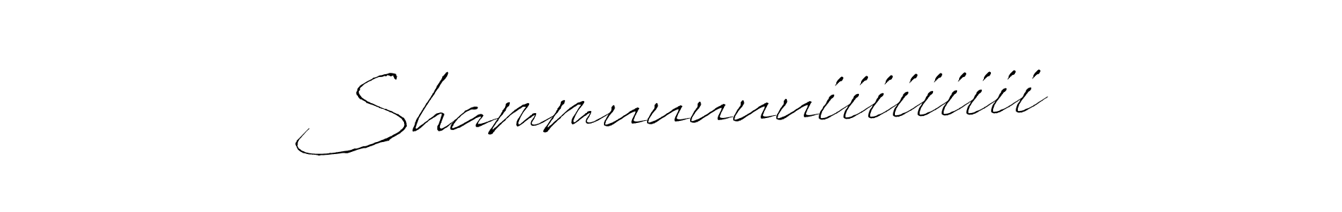 How to make Shammuuuuuiiiiiiiii signature? Antro_Vectra is a professional autograph style. Create handwritten signature for Shammuuuuuiiiiiiiii name. Shammuuuuuiiiiiiiii signature style 6 images and pictures png