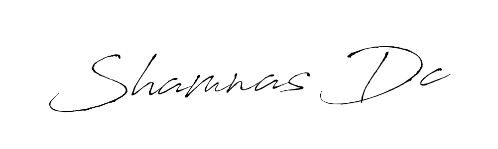 See photos of Shamnas Dc official signature by Spectra . Check more albums & portfolios. Read reviews & check more about Antro_Vectra font. Shamnas Dc signature style 6 images and pictures png