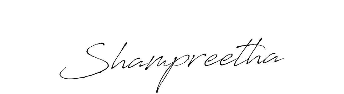 Shampreetha stylish signature style. Best Handwritten Sign (Antro_Vectra) for my name. Handwritten Signature Collection Ideas for my name Shampreetha. Shampreetha signature style 6 images and pictures png