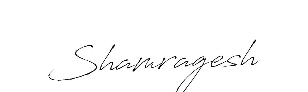 The best way (Antro_Vectra) to make a short signature is to pick only two or three words in your name. The name Shamragesh include a total of six letters. For converting this name. Shamragesh signature style 6 images and pictures png