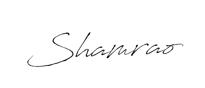 Also You can easily find your signature by using the search form. We will create Shamrao name handwritten signature images for you free of cost using Antro_Vectra sign style. Shamrao signature style 6 images and pictures png